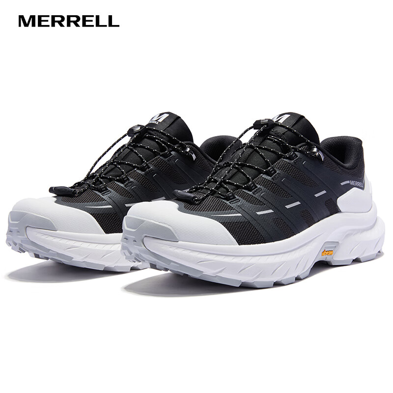 Merrell Free Stride Hiking Shoes - Black and White