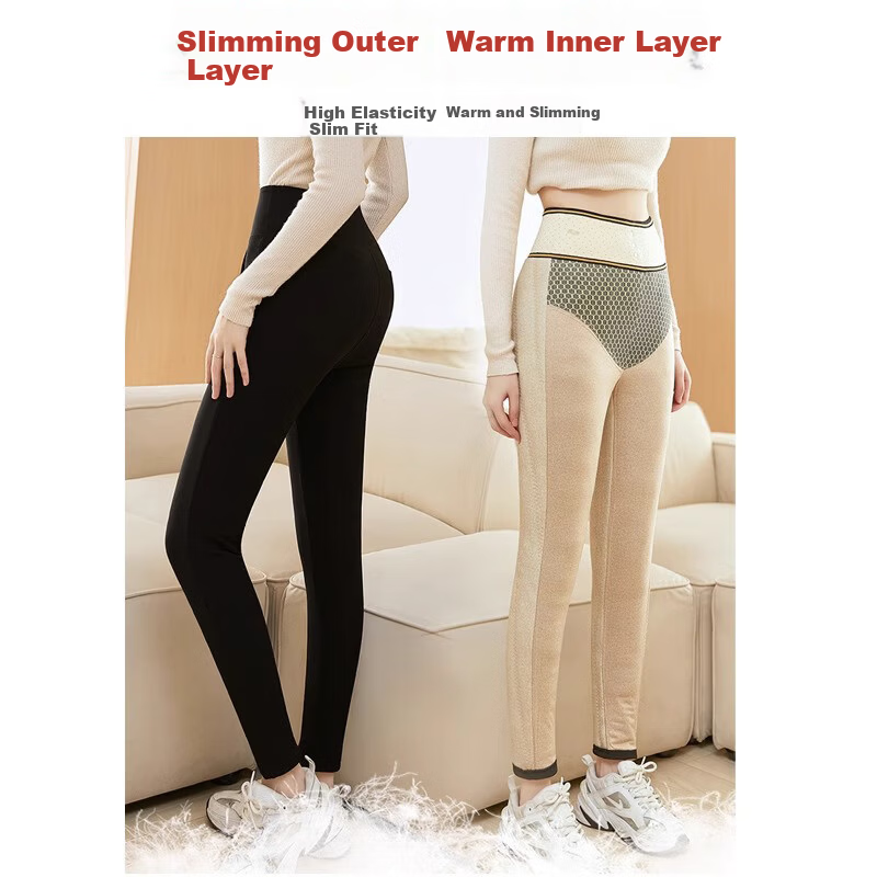 Langsha Women's Thick Winter Down Pants
