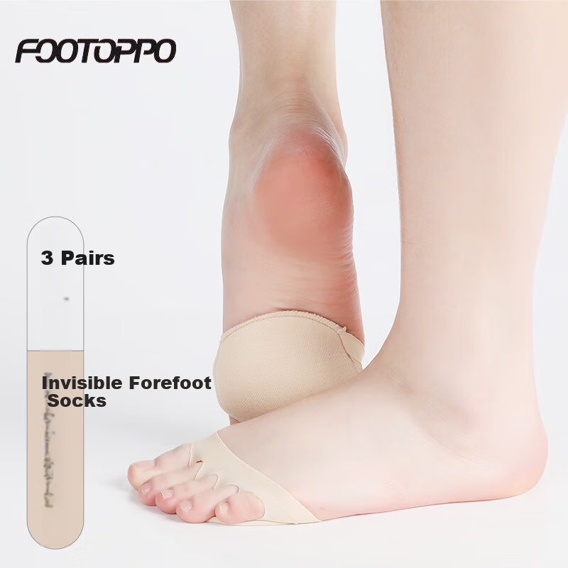 FOOTOPPO Heel Pads - Anti-Pain & Breathable Shoe Inserts