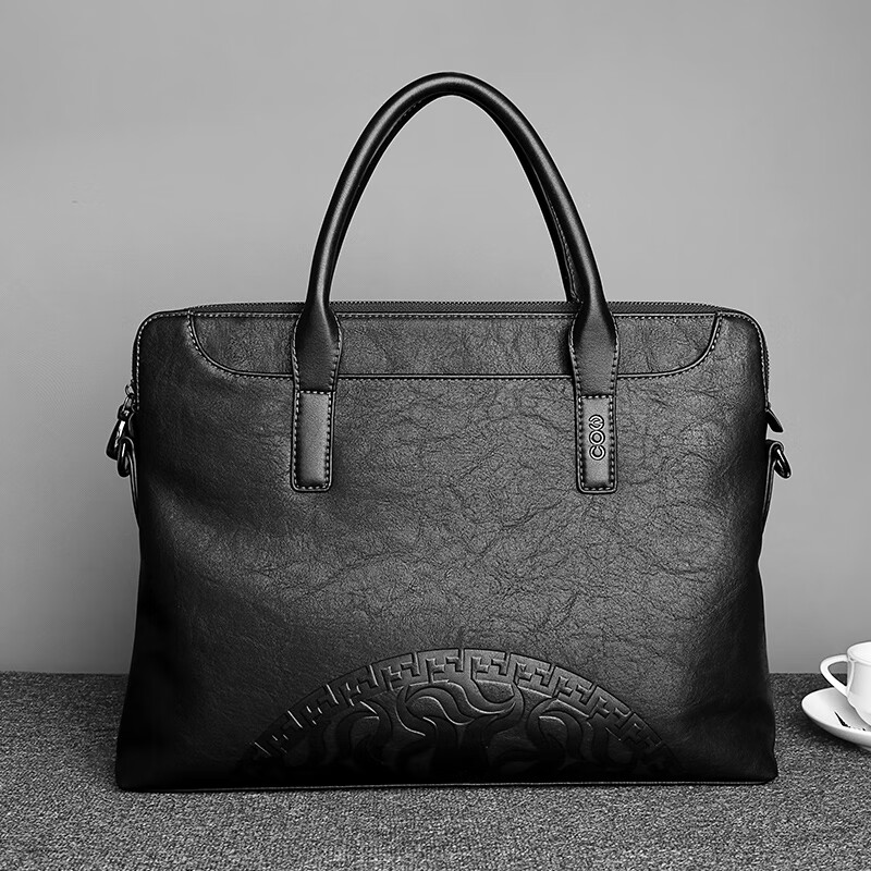 COW Briefcase C-9898 - Classic Men's Business Handbag