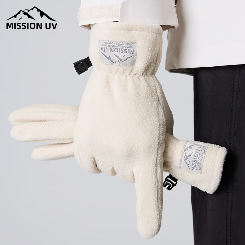 MISSION UV Thick Fleece-Lined Gloves for Women