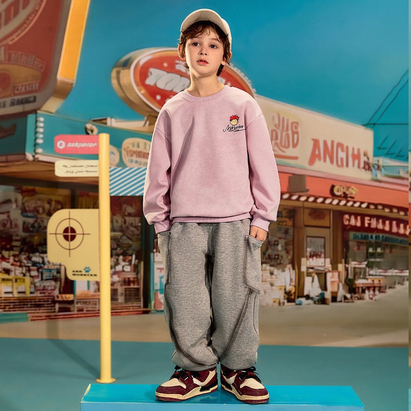 ASK JUNIOR Kids Tie-Dye Sweatshirt