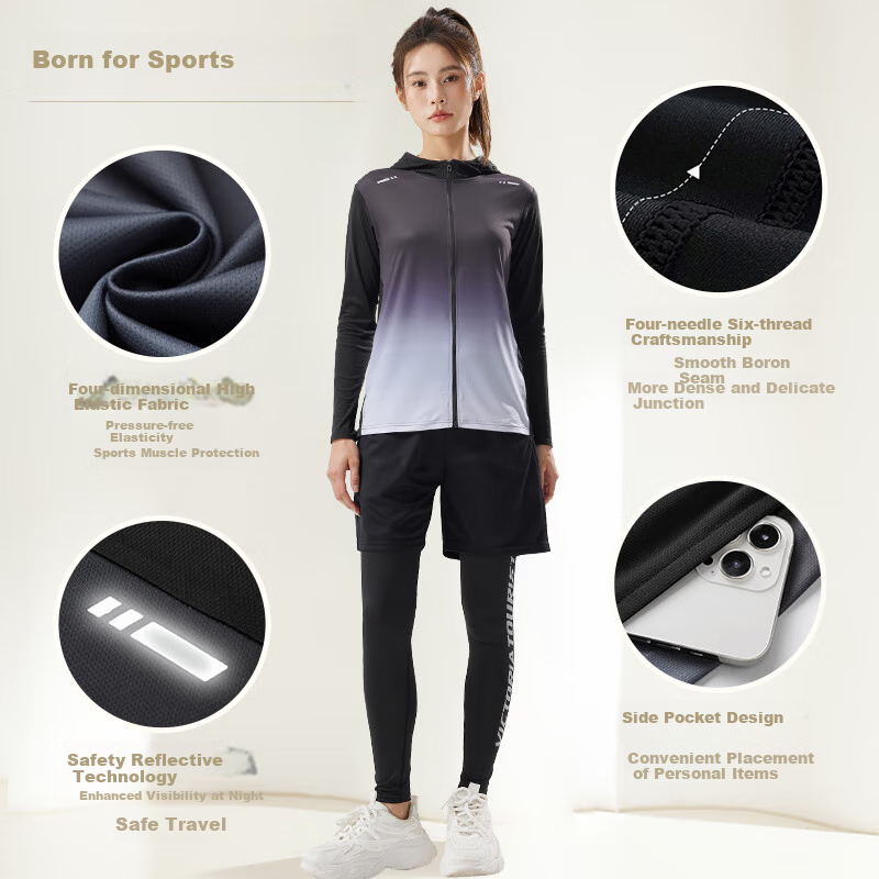 VICTORIATOURIST Women's 5-Piece Sports Set