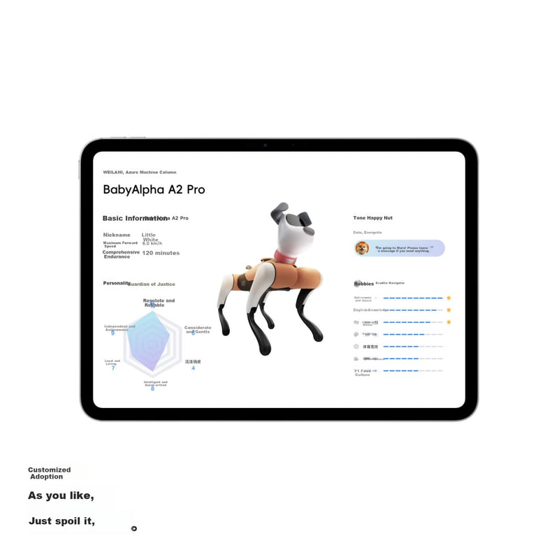Weilan Alpha A2 Plus Robot Dog
