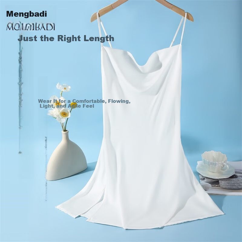 Moonbadi Ice Silk Camisole Nightdress