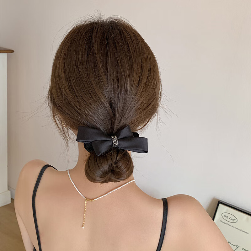 CHIMERA High-Elasticity Hair Tie with Fabric Bow