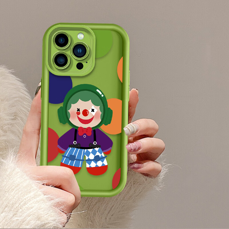 Zitai iPhone 16 Green Humor Protective Case