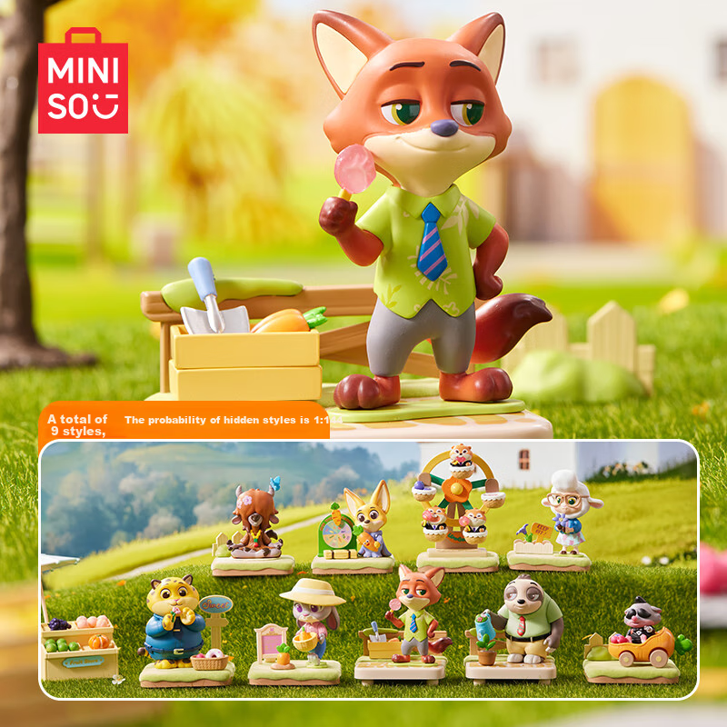 MINISO Disney Zootopia Blind Box Figurine