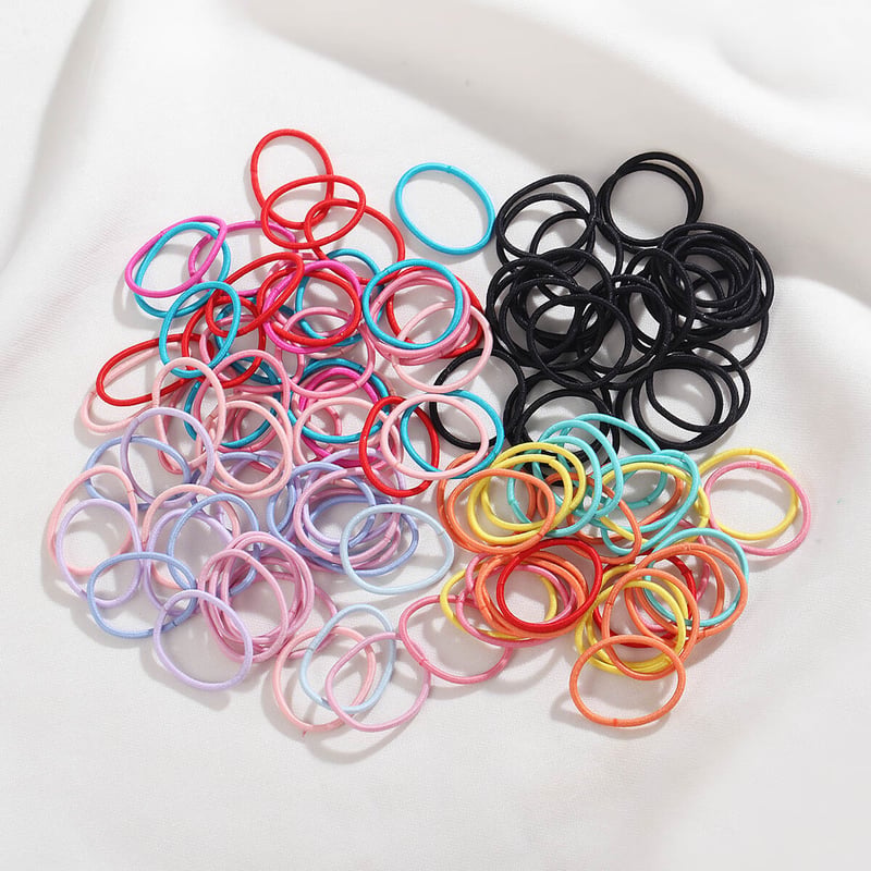 CHIMERA Colorful Baby Hair Ties - 120 Pieces