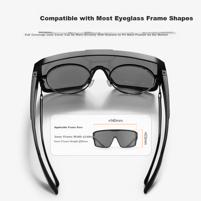 ROCKBROS Cycling Glasses - Polarized Myopia Correction