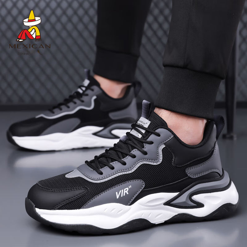 MEXICAN Men's Dad Shoes with Thick Soles