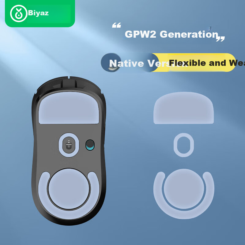 BIAZE GPW Logitech Mouse Feet Sticker - Dog Fart King Design