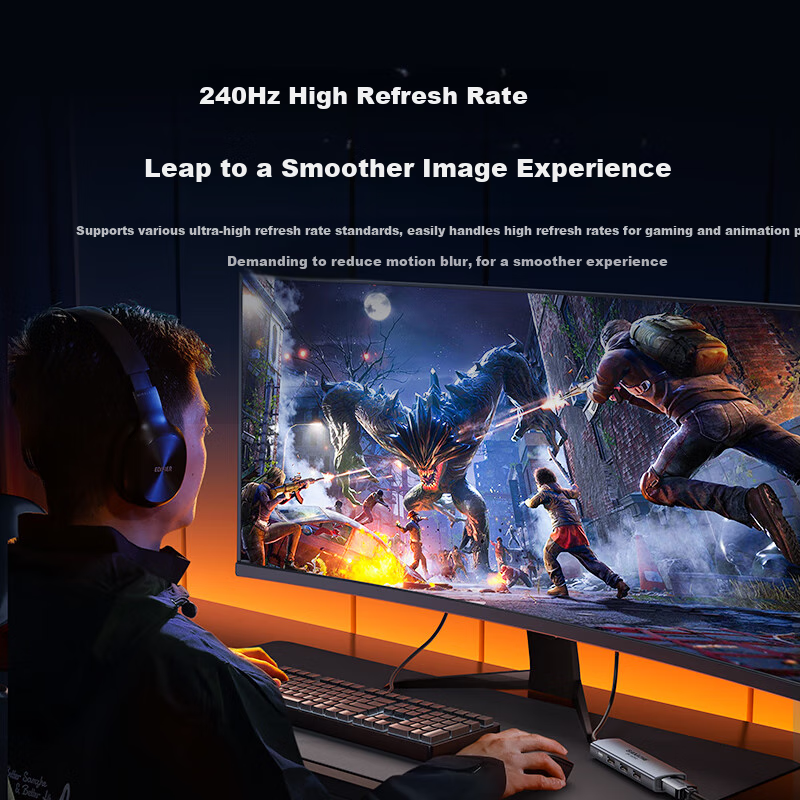 SAMZHE Type-C to DP Dock, 8K 60Hz