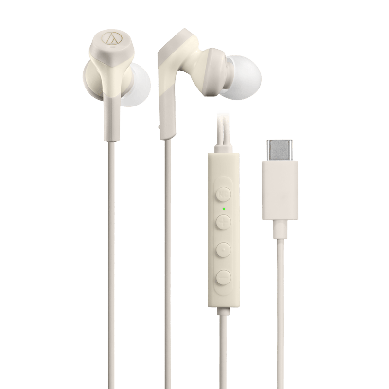 Audio-Technica CKS330NC Noise Cancelling In-Ear Earphones Green