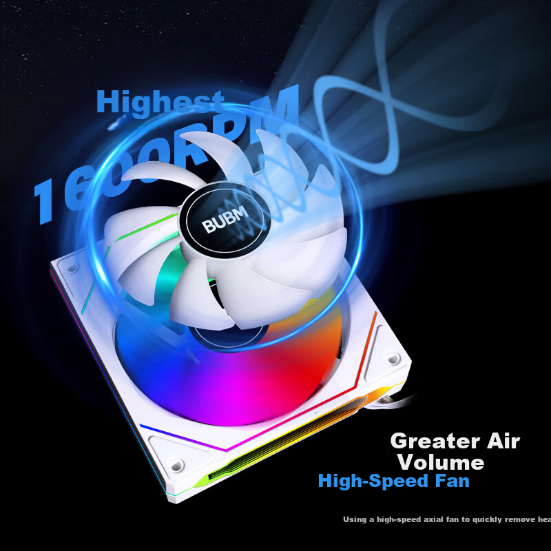 BUBM Case Fan Prism 4pro ARGB Cooler