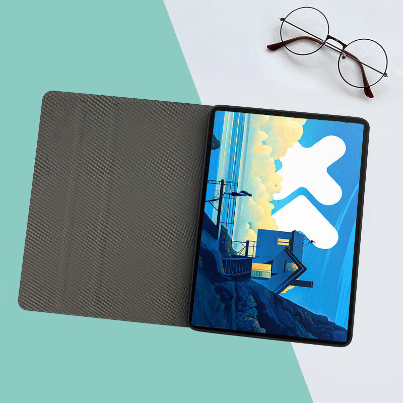 Jiangming Huawei Matepad 10.4 Case - Happy Cat Design