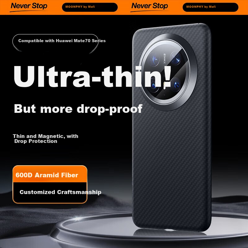 Mofei Aramid Fiber Magnetic Case for Huawei Mate 70
