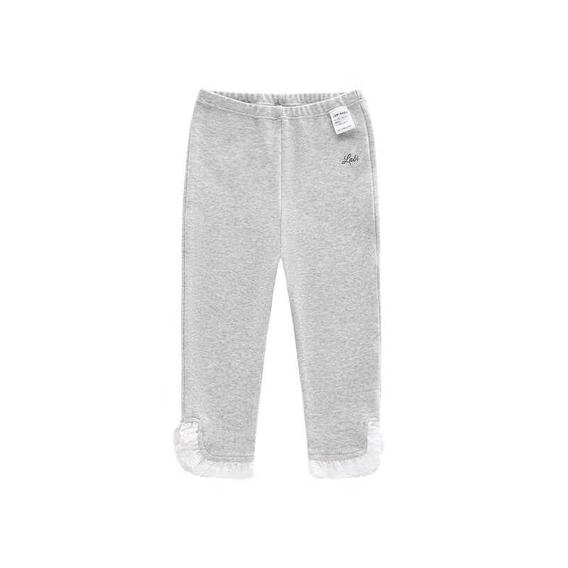 Labi Baby Girls' Elastic Lace Leggings - Flor