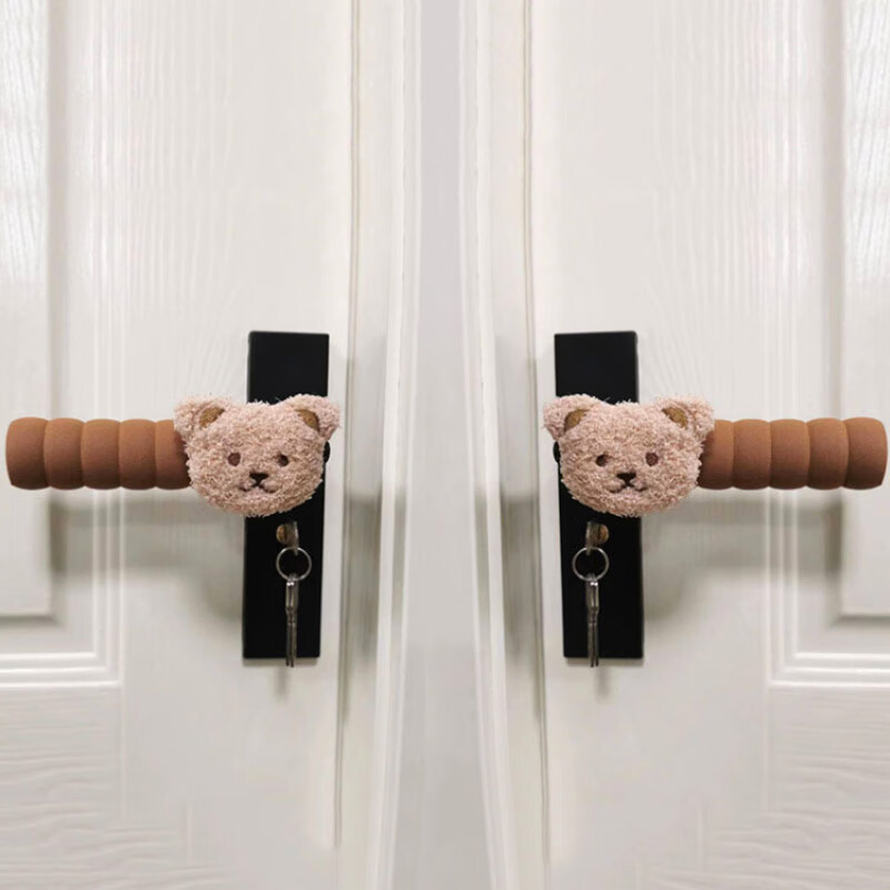 9I9 Door Handle Protectors - Set of 4 with Bear & Dog Designs