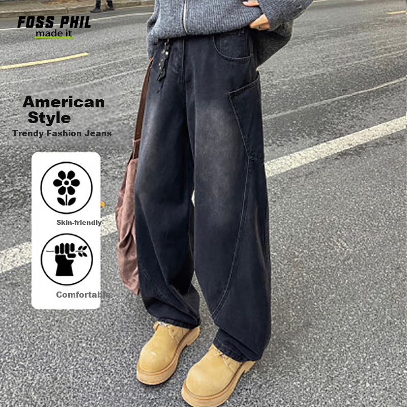Foss Phil Wide-Leg Jeans