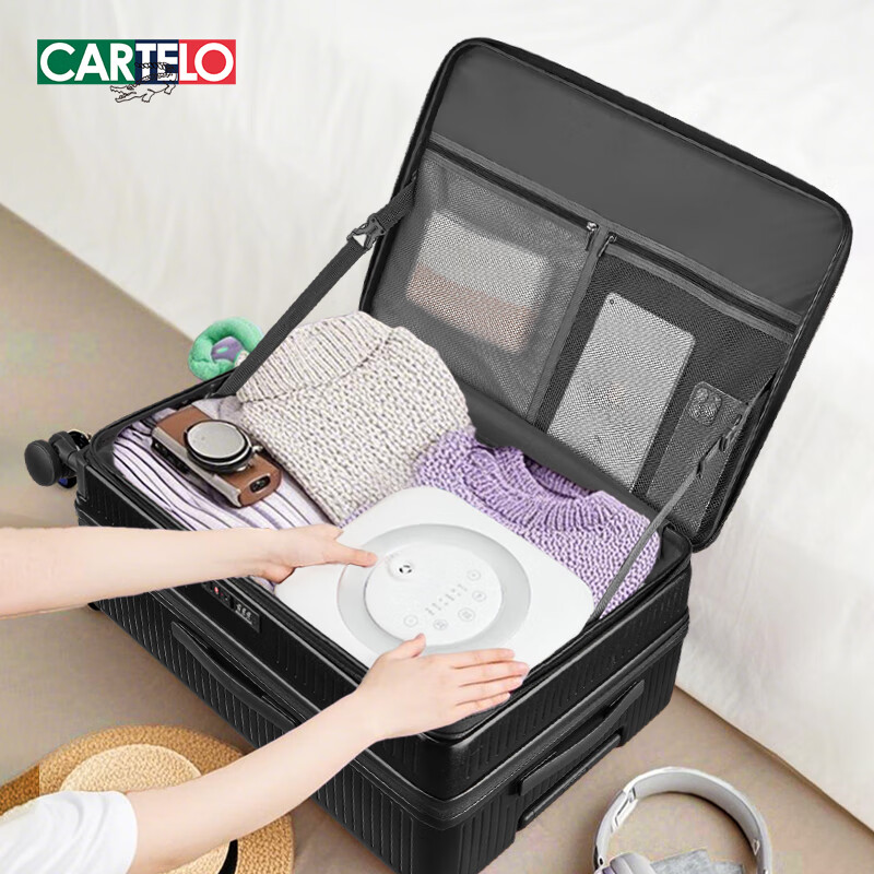 CARTELO Expandable Suitcase - Large Capacity Trolley