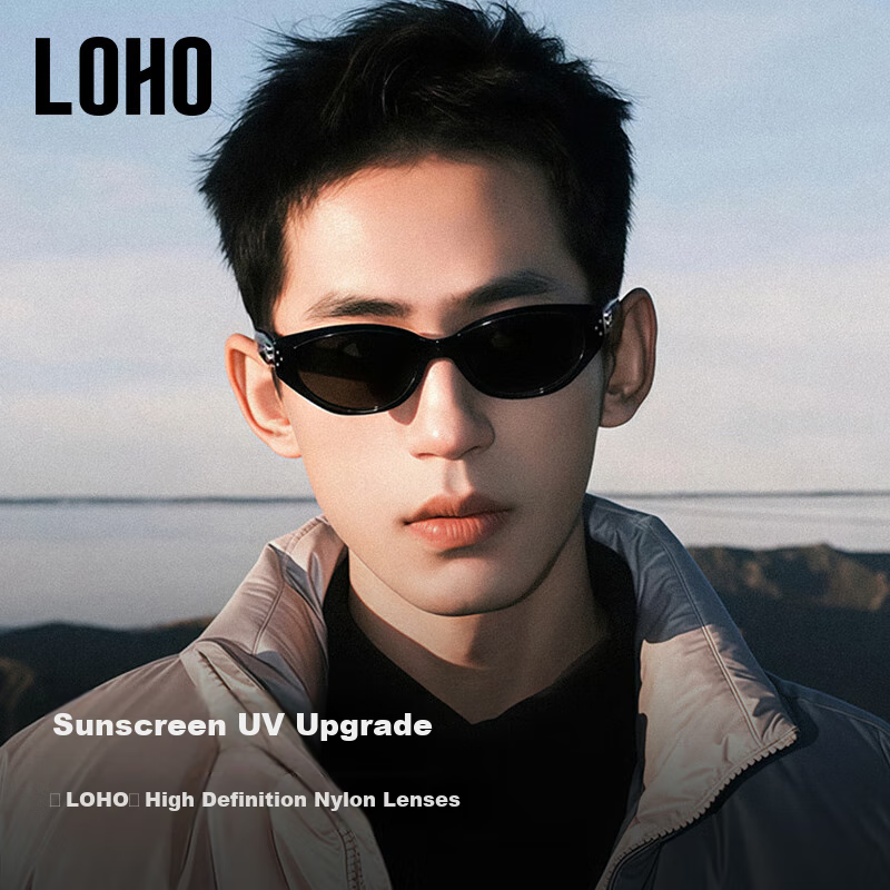 LOHO Retro Women's Cat-Eye Sunglasses