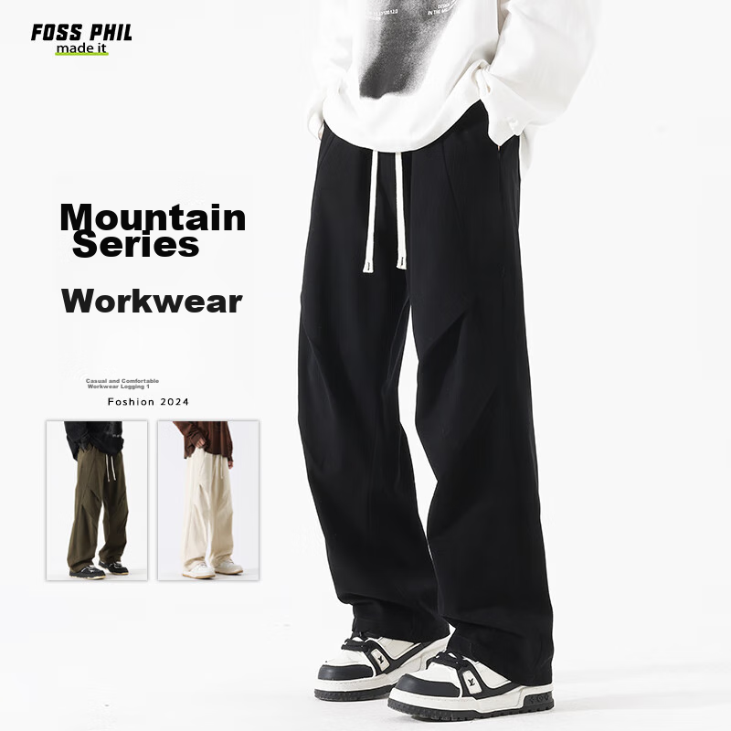 Foss Phil Pure Cotton Cargo Pants for Men