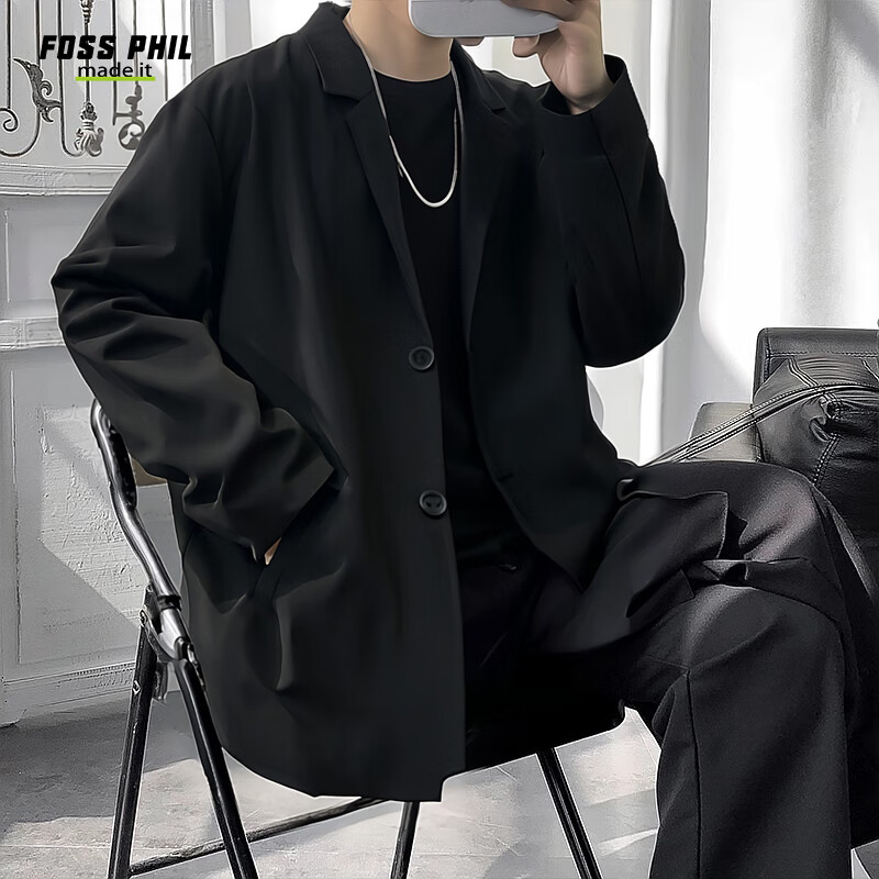 Foss Phil Men's Loose Suit Jacket