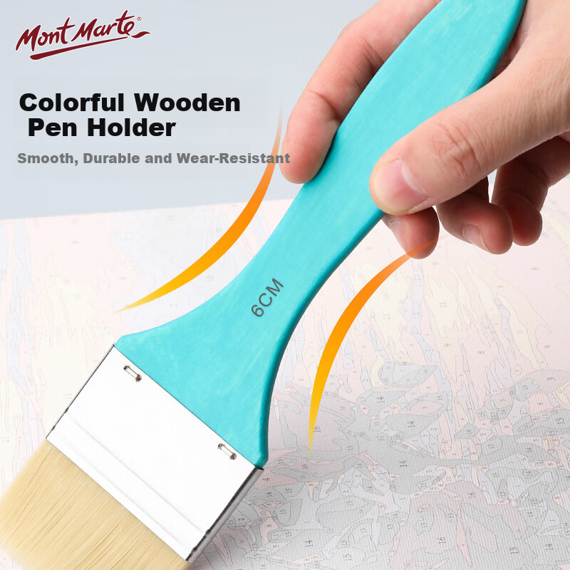 Mont Marte 6cm Paint Brush Set for Art Painting