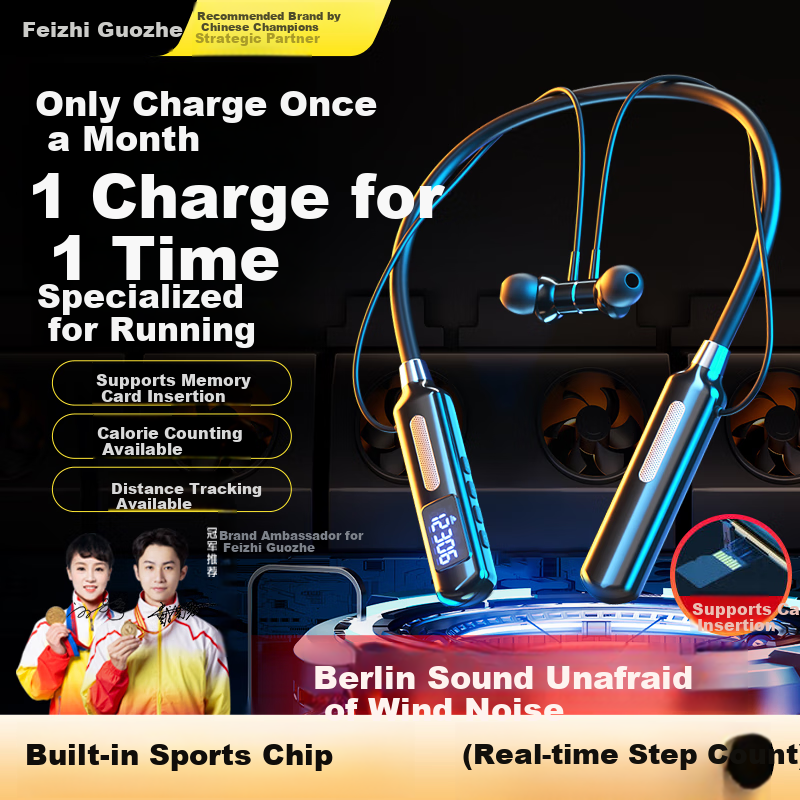 WITGOER Sports Bluetooth Neckband Earphones