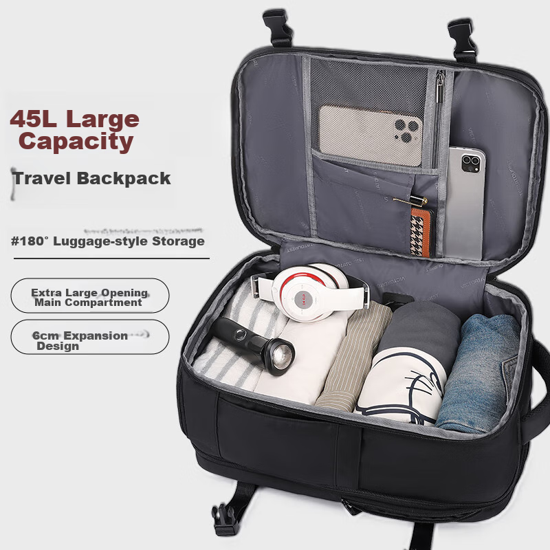 VICTORIATOURIST Men's Expandable Travel Backpack