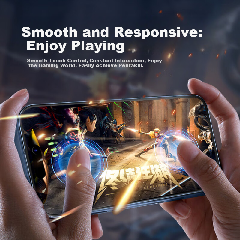 ALittleFlower Tempered Glass Screen Protector for Apple 16/15 Plus