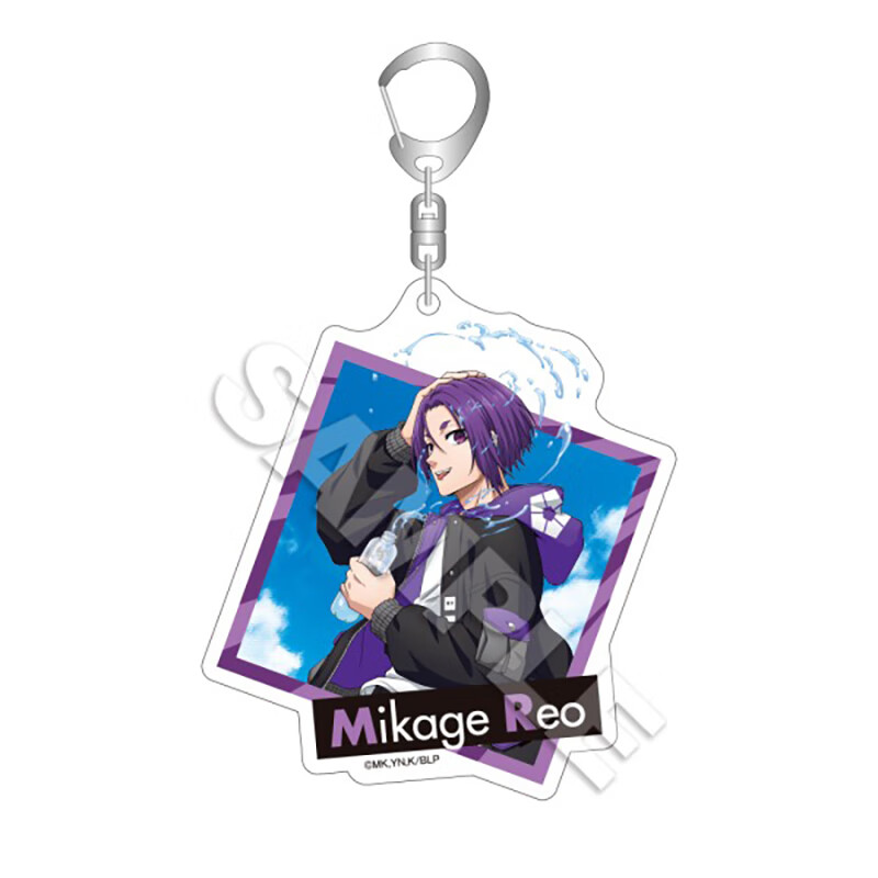 Y LINE Blue Prison Water Play Keychain