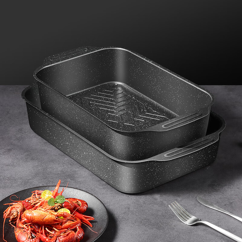 BJ Carbon Steel Fish Grill Pan 40cm
