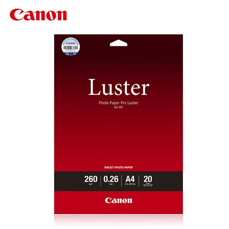 Canon LU-101 Original Photo Paper 20 Sheets A4
