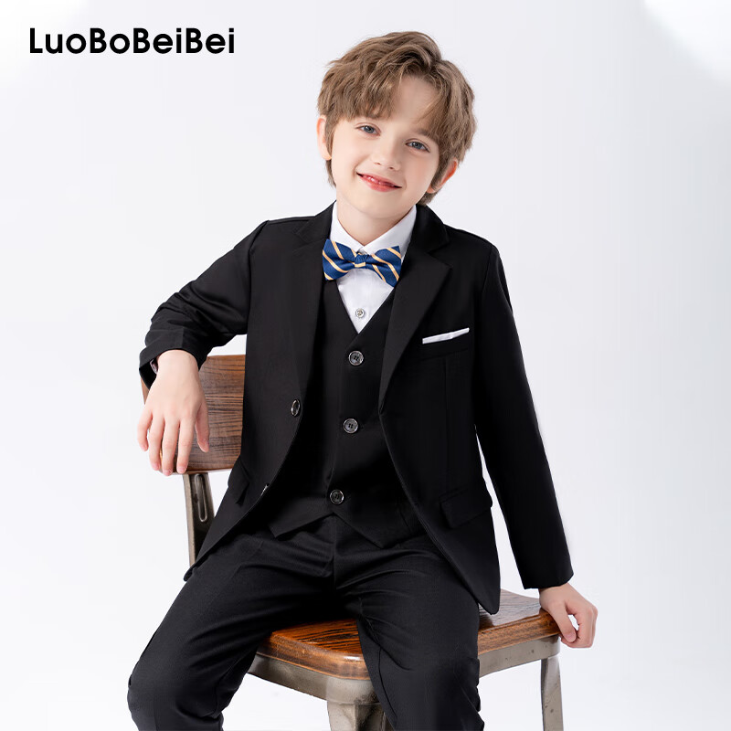 LUOBOBEIBEI Kids Formal Blazer Set