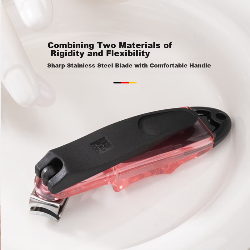 ZWILLING Stainless Steel Nail Clipper with Rotating Blade and File