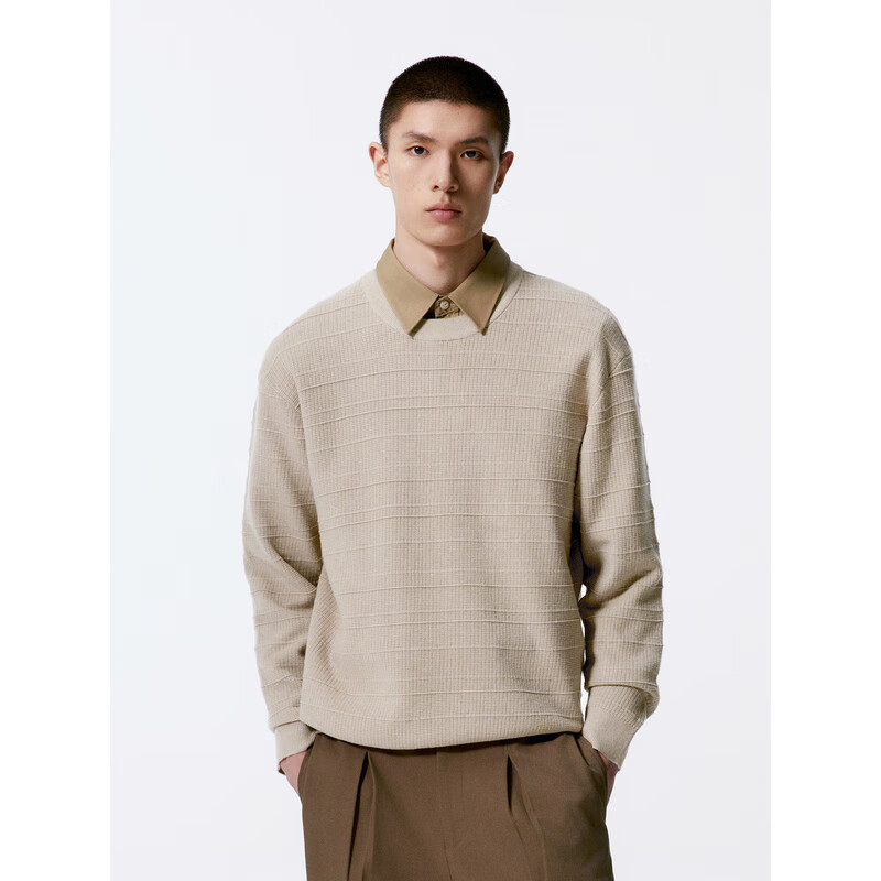 GXG Men's Wool Blend Knit Sweater
