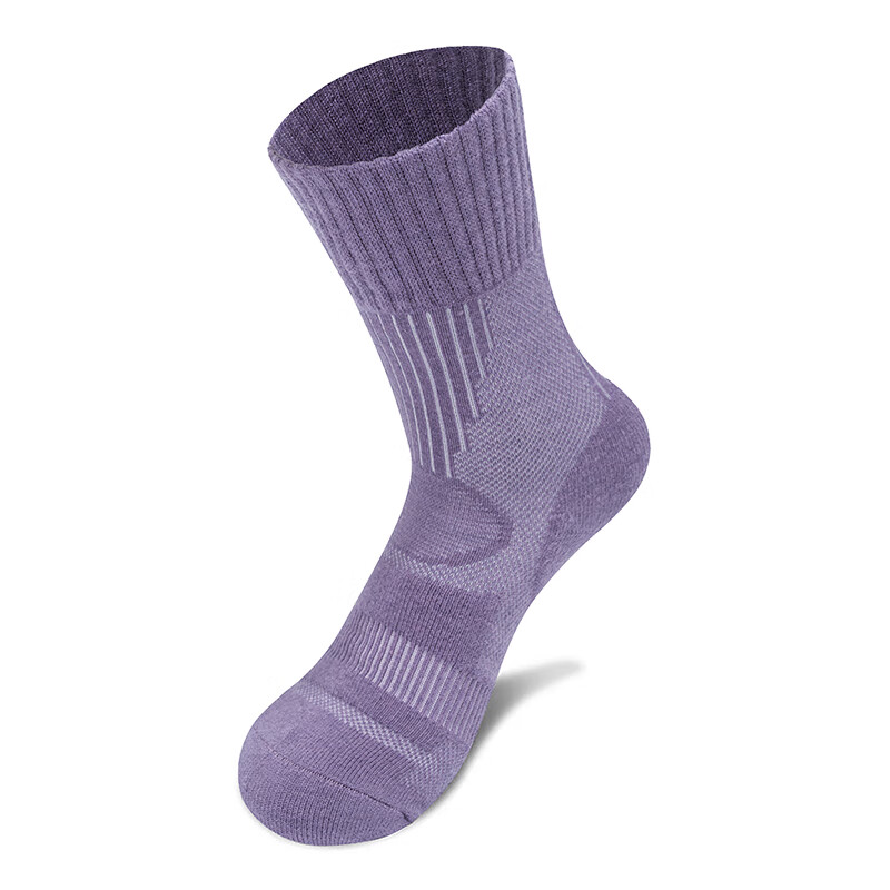 TFO Merino Wool Hiking Socks - Purple