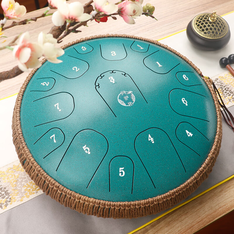 Assas Ethereal Drum 15-Note Titanium Steel Handpan