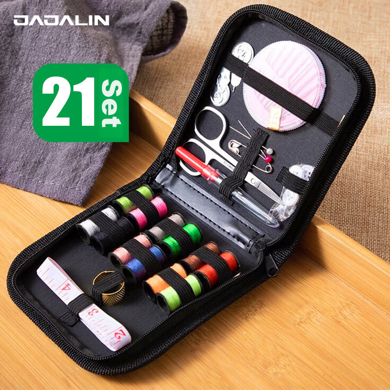 Jajalin 28-Piece Portable Sewing Kit for Travel
