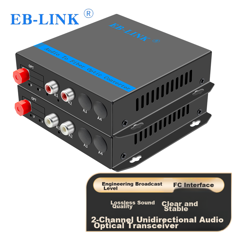 EB-LINK 2-Channel Audio Optical Terminal