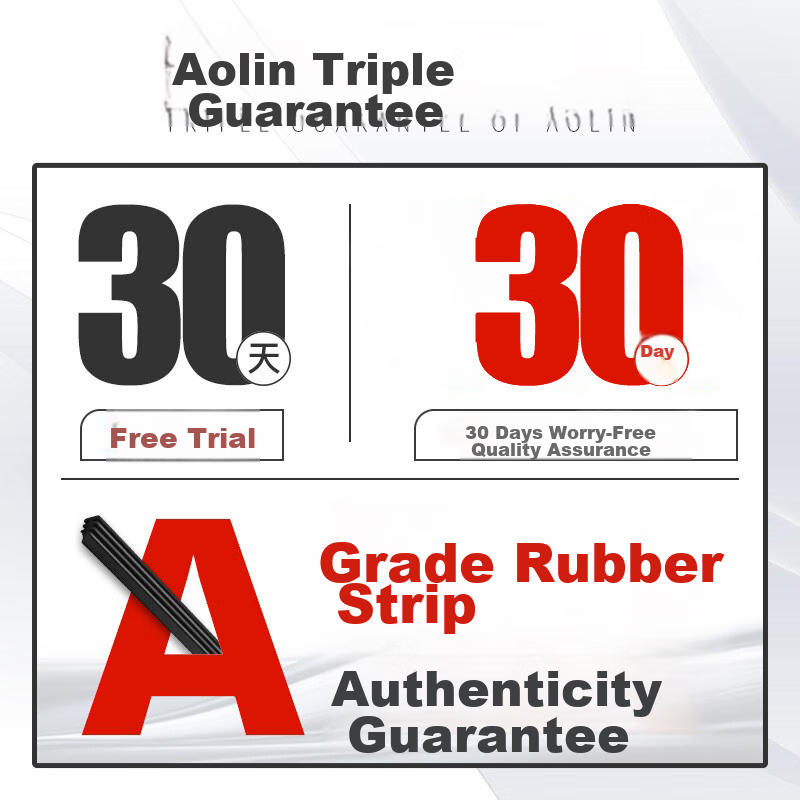 AOLIN Boneless Wiper Blade for Ford Focus 2012