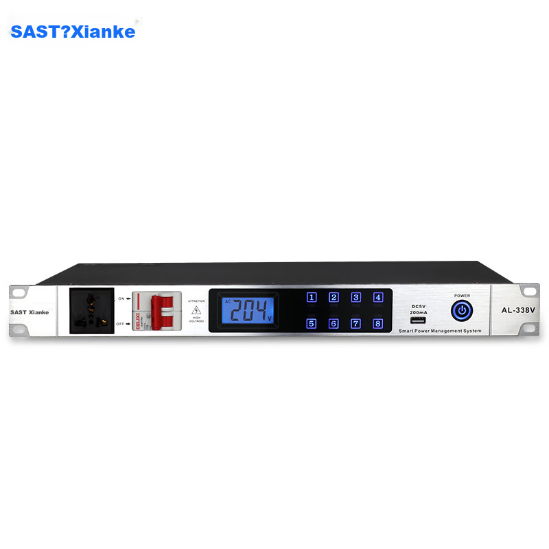 SAST AL-338V 8-Channel Power Sequencer