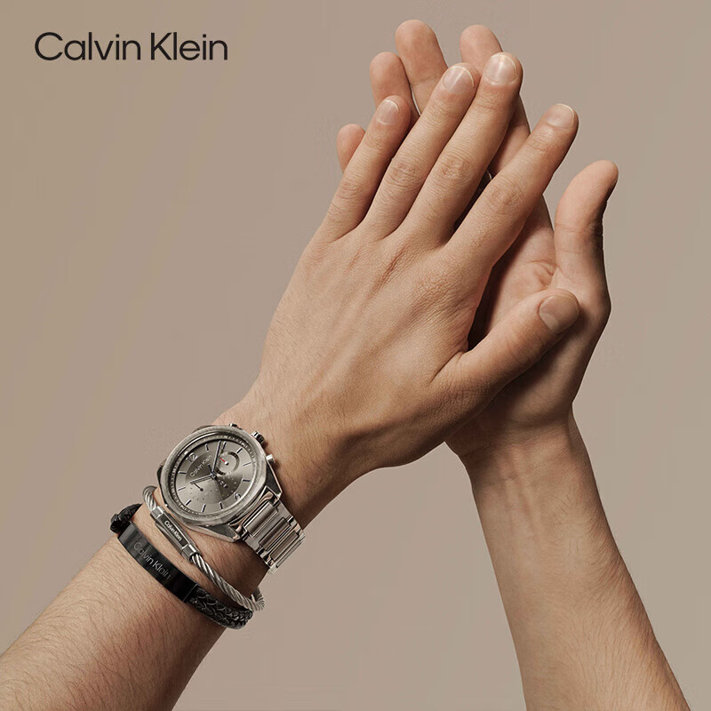 Calvin Klein Men's Ultra-Fast Steel Strap Quartz Watch - 45mm