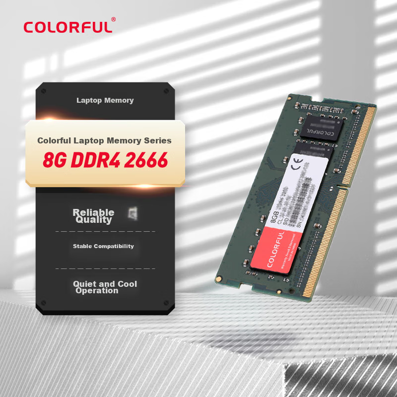 Colorful DDR4 2666MHz 8GB Laptop Memory Module – High-Performance Upgrade