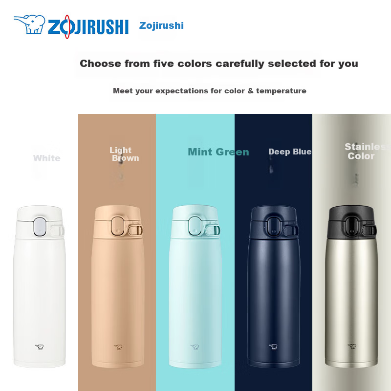 ZO JIRUSHI 720ml Insulated Mug - Deep Blue Thermal Travel Cup for Hot/Cold Drinks