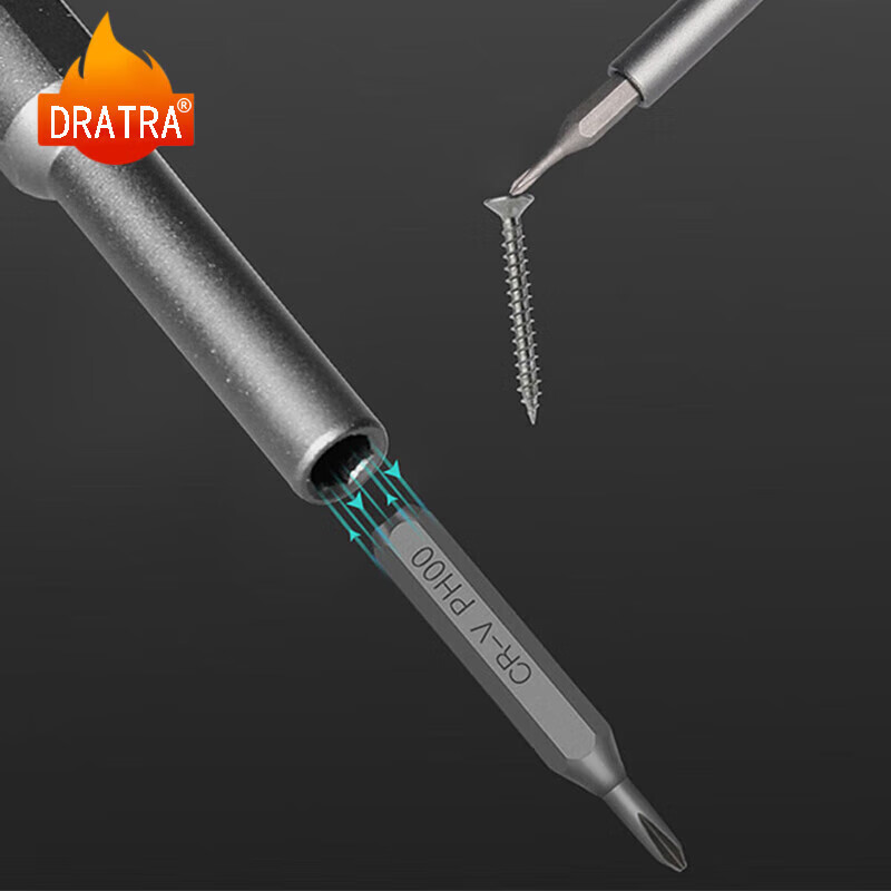 DRATRA 25-in-1 Precision Screwdriver Set for Glasses & Device Repairs