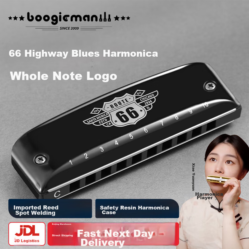 BoogieMAN Highway 10-Hole Harmonica