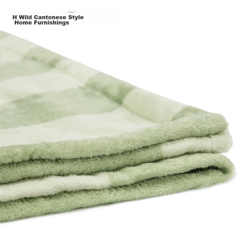 TBH Checkered Plaid Fleece Blanket